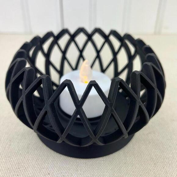 Modern Minimalist Tealight Holder, Javi Tealight Candle Holder - Picture 1 of 10